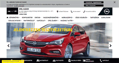 Desktop Screenshot of opelnador.hu