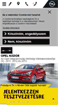 Mobile Screenshot of opelnador.hu