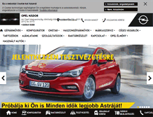 Tablet Screenshot of opelnador.hu